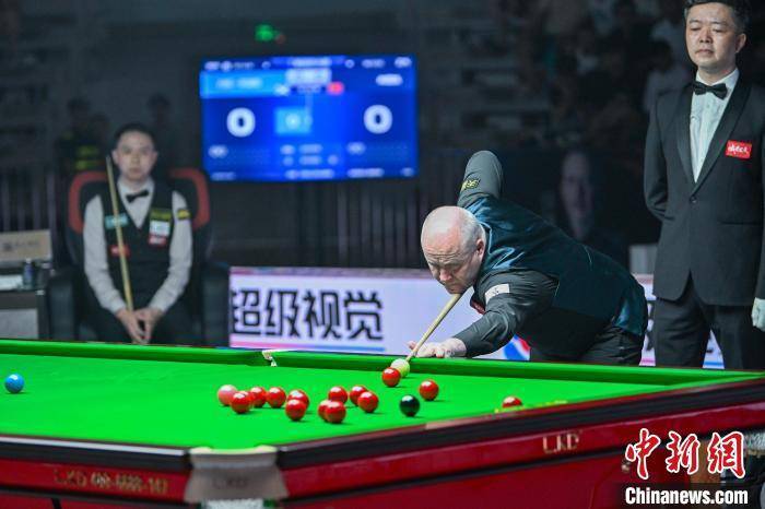 皇冠信用网登1_CBSA斯诺克巨星邀请赛：肖国栋5比2胜约翰·希金斯
