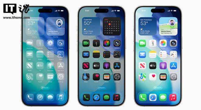 联赛杯(在美国和加拿大)_苹果 iOS 26 正式版推送：全新液态玻璃设计、AI 功能改进